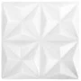 Paneles de pared 3D 24 unidades blanco origami 6 m² 50x50 cm de vidaXL, Recubrimiento de paredes - Ref: Foro24-150913, Precio...