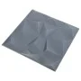 Paneles de pared 3D 24 unidades gris diamante 6 m² 50x50 cm de vidaXL, Recubrimiento de paredes - Ref: Foro24-150919, Precio:...