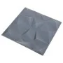 3D wall panels 48 units diamond gray 12 m² 50x50 cm by vidaXL, Wall covering - Ref: Foro24-150920, Price: 120,08 €, Discount: %