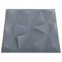 3D wall panels 48 units diamond gray 12 m² 50x50 cm by vidaXL, Wall covering - Ref: Foro24-150920, Price: 120,08 €, Discount: %
