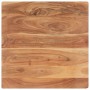 Mesa de centro forma de V madera maciza de acacia 66x66x30 cm de vidaXL, Mesas de centro - Ref: Foro24-320388, Precio: 160,83...