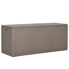 Garden storage box 270 L PP rattan brown by vidaXL, Outdoor storage boxes - Ref: Foro24-151232, Price: 110,84 €, Discount: %