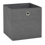 Cajas de almacenaje 10 uds textil no tejido 32x32x32 cm gris de vidaXL, Cestas para almacenaje - Ref: Foro24-245748, Precio: ...