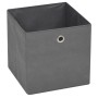 Cajas de almacenaje 10 uds textil no tejido 32x32x32 cm gris de vidaXL, Cestas para almacenaje - Ref: Foro24-245748, Precio: ...