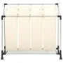Separador de colada con 4 bolsas acero crema de vidaXL, Cestas para ropa - Ref: Foro24-282428, Precio: 37,09 €, Descuento: %
