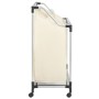 Separador de colada con 4 bolsas acero crema de vidaXL, Cestas para ropa - Ref: Foro24-282428, Precio: 37,05 €, Descuento: %