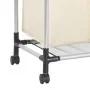 Separador de colada con 4 bolsas acero crema de vidaXL, Cestas para ropa - Ref: Foro24-282428, Precio: 37,09 €, Descuento: %