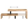 Set de 2 mesas de centro de madera maciza de mango de vidaXL, Mesas de centro - Ref: Foro24-320392, Precio: 168,83 €, Descuen...