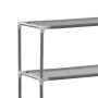 Estantería de 3 niveles sobre lavadora plateado 69x28x169 cm de vidaXL, Toalleros - Ref: Foro24-282465, Precio: 23,28 €, Desc...