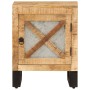 Mesita de noche de madera maciza de mango 40x30x50 cm de vidaXL, Aparadores - Ref: Foro24-282759, Precio: 73,19 €, Descuento: %