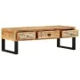 Solid mango wood coffee table 110x50x38 cm by vidaXL, Coffee table - Ref: Foro24-282760, Price: 206,14 €, Discount: %