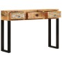 Mesa consola de madera maciza de mango 110x30x76 cm de vidaXL, Mesas auxiliares - Ref: Foro24-282761, Precio: 182,88 €, Descu...