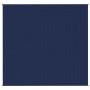 Manta con peso tela azul 220x240 cm 11 kg de vidaXL, Mantas - Ref: Foro24-3154808, Precio: 108,90 €, Descuento: %