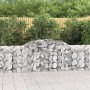 Cestas de gaviones 5 uds forma de arco hierro 300x30x80/100 cm en Macetas y jardineras | Comprar online en Foru.es