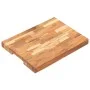 Tabla de cortar de madera maciza de acacia 40x30x4 cm de vidaXL, Tablas de cortar - Ref: Foro24-286568, Precio: 38,67 €, Desc...