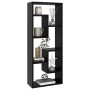 Estante de pared madera contrachapada negro 36x16x90 cm de vidaXL, Estantes y estanterías - Ref: Foro24-803012, Precio: 35,89...
