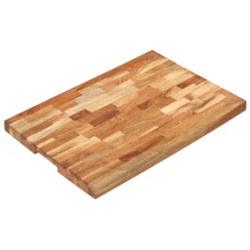 Tabla de cortar de madera maciza de acacia 60x40x4 cm de vidaXL, Tablas de cortar - Ref: Foro24-286570, Precio: 89,18 €, Desc...
