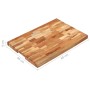 Tabla de cortar de madera maciza de acacia 60x40x4 cm de vidaXL, Tablas de cortar - Ref: Foro24-286570, Precio: 91,44 €, Desc...