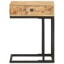 Mesa auxiliar forma de U madera maciza de mango 45x30x61 cm de vidaXL, Mesas auxiliares - Ref: Foro24-289091, Precio: 83,10 €...