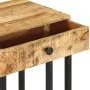 Solid mango wood U-shaped side table 45x30x61 cm by vidaXL, Side tables - Ref: Foro24-289091, Price: 81,19 €, Discount: %