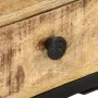 Mesa auxiliar forma de U madera maciza de mango 45x30x61 cm de vidaXL, Mesas auxiliares - Ref: Foro24-289091, Precio: 81,19 €...