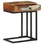 Mesa auxiliar forma de U madera maciza reciclada 45x30x61 cm de vidaXL, Mesas auxiliares - Ref: Foro24-289092, Precio: 78,05 ...