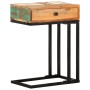 Mesa auxiliar forma de U madera maciza reciclada 45x30x61 cm de vidaXL, Mesas auxiliares - Ref: Foro24-289092, Precio: 78,95 ...