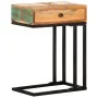 Mesa auxiliar forma de U madera maciza reciclada 45x30x61 cm de vidaXL, Mesas auxiliares - Ref: Foro24-289092, Precio: 78,05 ...