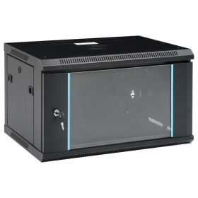 Armario de red de pared 6U 19" IP20 600x450x375 mm de vidaXL, Sistemas de almacenamiento de red - Ref: Foro24-30165, Precio: ...
