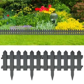 Garteneinfassung 25 Stück PP Anthrazit 10 m von vidaXL, Garteneinfassung und Einfassung - Ref: Foro24-314683, Preis: 68,90 €,...