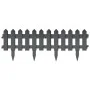 Garden edging 25 units PP anthracite 10 m by vidaXL, Garden edging and edging - Ref: Foro24-314683, Price: 68,90 €, Discount: %