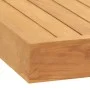 Bandeja de madera de teca maciza 50x50 cm de vidaXL, Fuentes para servir - Ref: Foro24-315457, Precio: 51,40 €, Descuento: %