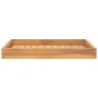 Bandeja de madera de teca maciza 60x60 cm de vidaXL, Fuentes para servir - Ref: Foro24-315458, Precio: 76,80 €, Descuento: %