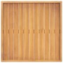 Bandeja de madera de teca maciza 60x60 cm de vidaXL, Fuentes para servir - Ref: Foro24-315458, Precio: 76,80 €, Descuento: %
