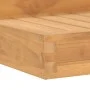 Bandeja de madera de teca maciza 60x60 cm de vidaXL, Fuentes para servir - Ref: Foro24-315458, Precio: 63,04 €, Descuento: %