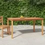 Mesa de comedor de jardín madera maciza de teca 150x90x75 cm de vidaXL, Mesas de jardín - Ref: Foro24-316606, Precio: 167,51 ...