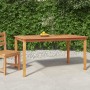 Mesa de comedor de jardín madera maciza de teca 150x90x75 cm de vidaXL, Mesas de jardín - Ref: Foro24-316606, Precio: 169,86 ...