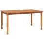 Mesa de comedor de jardín madera maciza de teca 150x90x75 cm de vidaXL, Mesas de jardín - Ref: Foro24-316606, Precio: 169,86 ...