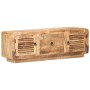 Mueble para TV de madera maciza de mango rugosa 120x30x40 cm de vidaXL, Muebles TV - Ref: Foro24-320460, Precio: 220,79 €, De...