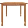 Mesa de comedor de jardín madera maciza de teca 150x90x75 cm de vidaXL, Mesas de jardín - Ref: Foro24-316606, Precio: 167,51 ...