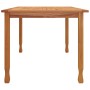 Mesa de comedor de jardín madera maciza de teca 150x90x75 cm de vidaXL, Mesas de jardín - Ref: Foro24-316606, Precio: 169,86 ...