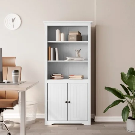 Librería BODO madera maciza de pino blanco 80x40x172 cm de vidaXL, Librerías y estanterías - Ref: Foro24-355056, Precio: 183,...