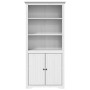 Librería BODO madera maciza de pino blanco 80x40x172 cm de vidaXL, Librerías y estanterías - Ref: Foro24-355056, Precio: 186,...