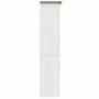 Librería BODO madera maciza de pino blanco y marrón 80x40x172cm de vidaXL, Librerías y estanterías - Ref: Foro24-355057, Prec...