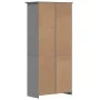 Librería BODO madera maciza de pino gris 82x40x173 cm de vidaXL, Librerías y estanterías - Ref: Foro24-355058, Precio: 185,28...