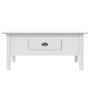 Mesa de centro BODO madera maciza de pino blanco 100x55x45 cm de vidaXL, Mesas de centro - Ref: Foro24-355068, Precio: 86,95 ...