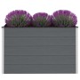 Arriate de WPC gris 150x50x91 cm de vidaXL, Maceteros y jardineras - Ref: Foro24-43608, Precio: 349,17 €, Descuento: %