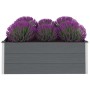 Arriate de WPC gris 150x100x54 cm de vidaXL, Maceteros y jardineras - Ref: Foro24-43609, Precio: 262,58 €, Descuento: %