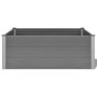 Arriate de WPC gris 150x100x54 cm de vidaXL, Maceteros y jardineras - Ref: Foro24-43609, Precio: 262,58 €, Descuento: %