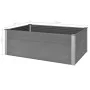 Arriate de WPC gris 150x100x54 cm de vidaXL, Maceteros y jardineras - Ref: Foro24-43609, Precio: 226,42 €, Descuento: %
